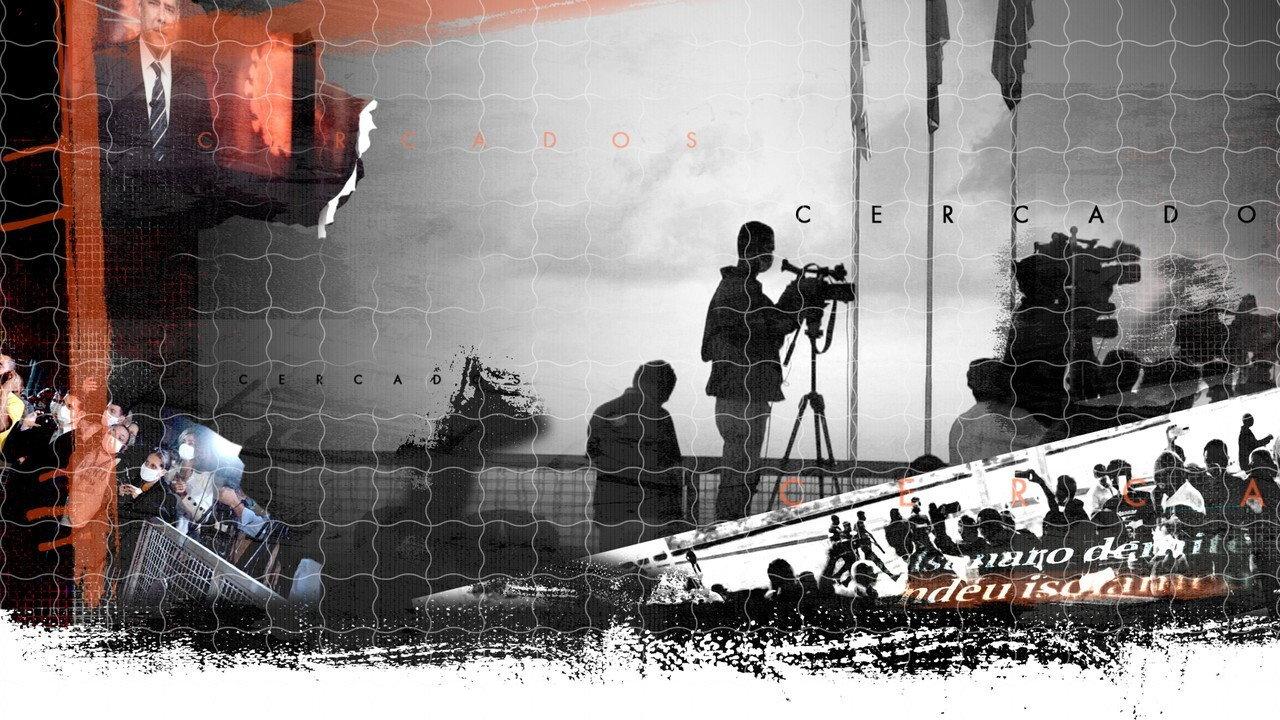 Sieged: The Press vs. Denialism 2020 movie scene