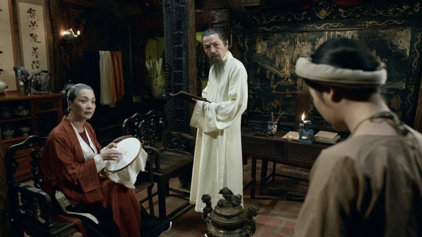 The Lady of Letters 2024 movie scene