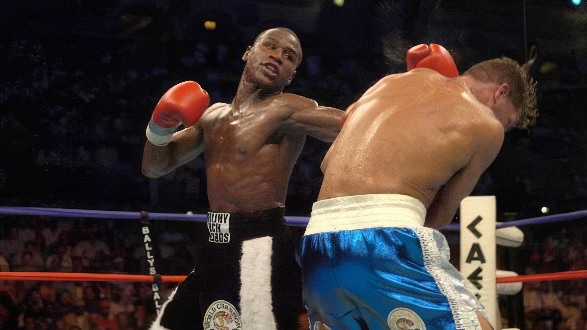 Arturo Gatti vs. Floyd Mayweather Jr. 2005 movie scene