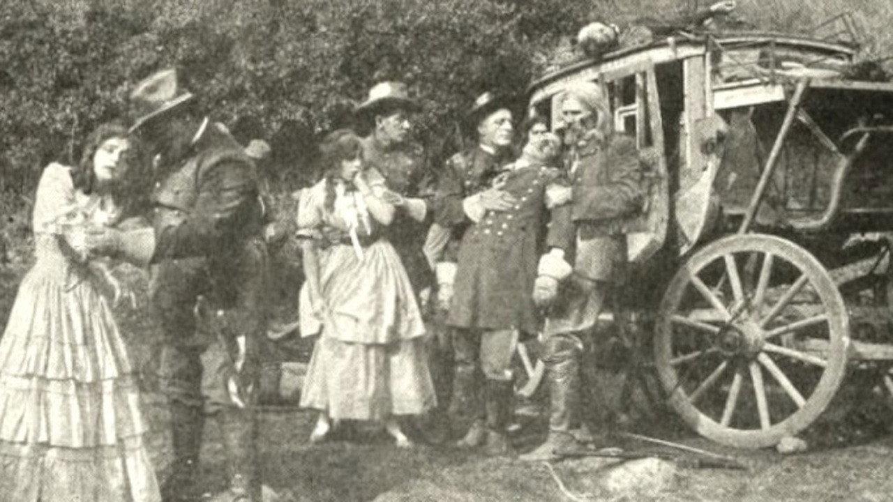 The Lieutenant's Last Fight 1912 movie scene