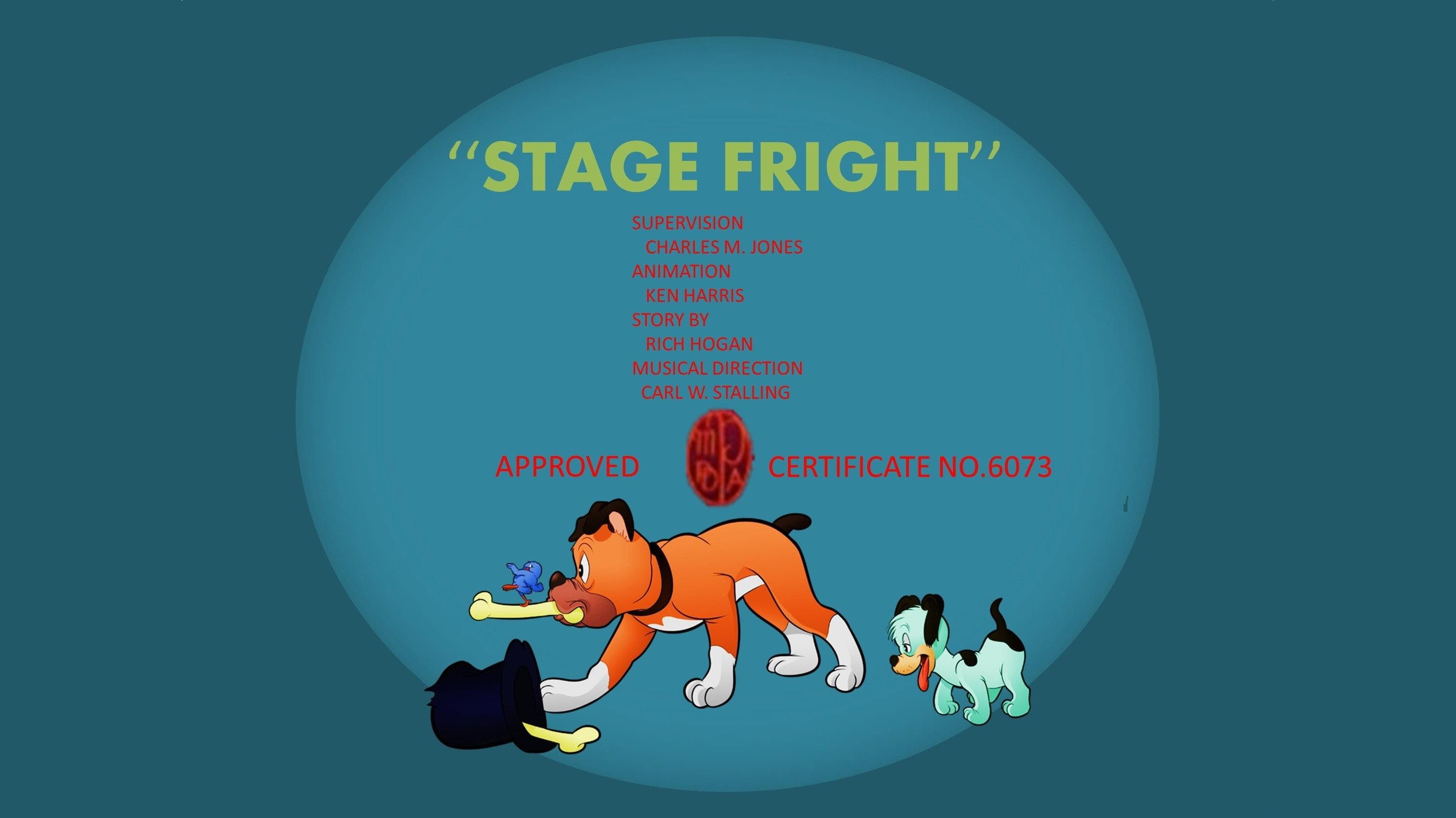 Stage Fright 1940 movie scene