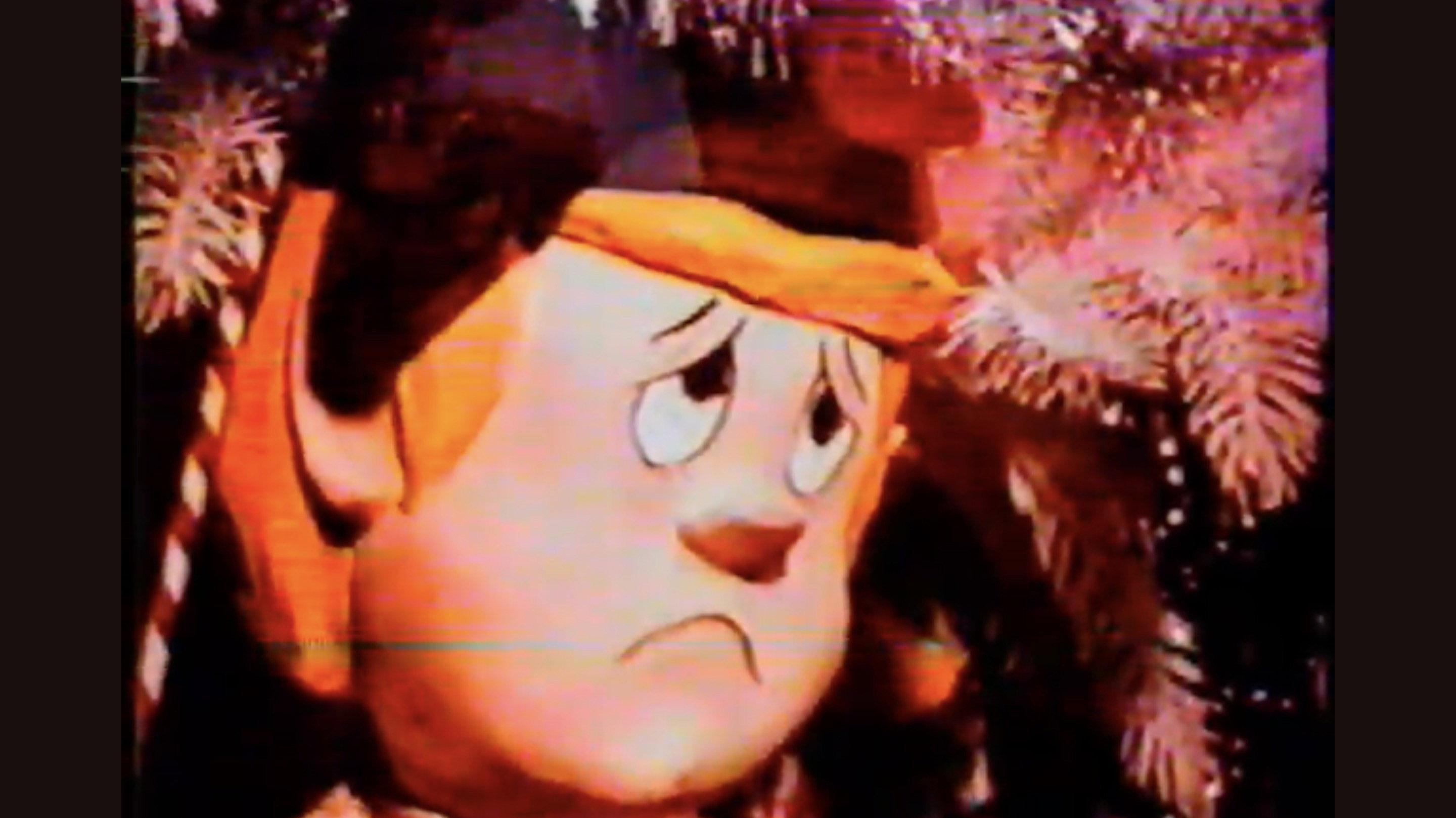 Santa's Christmas Elf (Named Calvin) 1971 movie scene