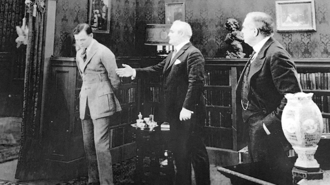 The Claws of the Hun 1918 movie scene