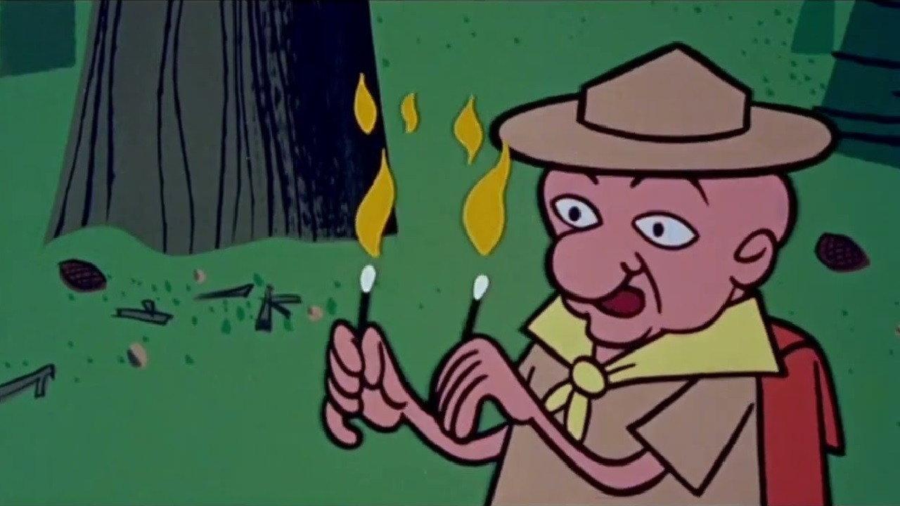 Scoutmaster Magoo 1958 movie scene