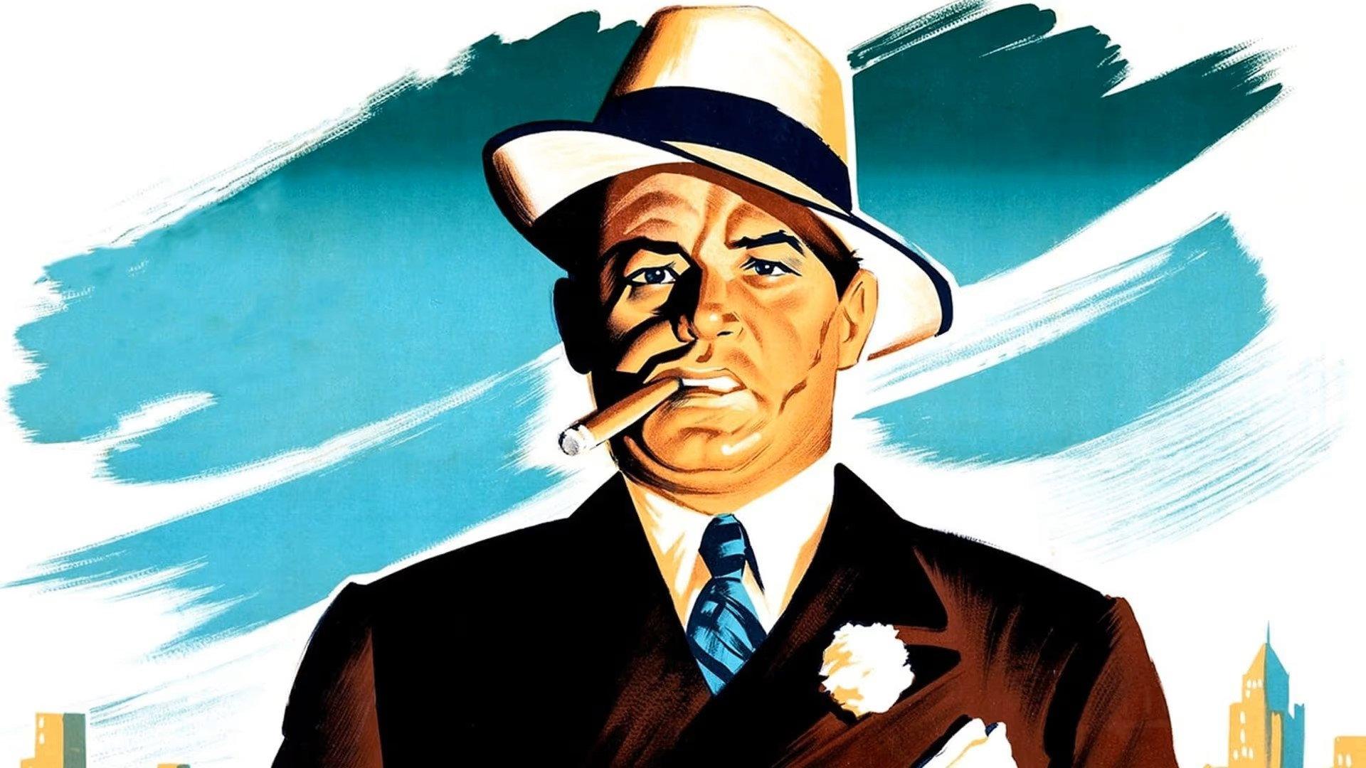 Al Capone 1959 movie scene