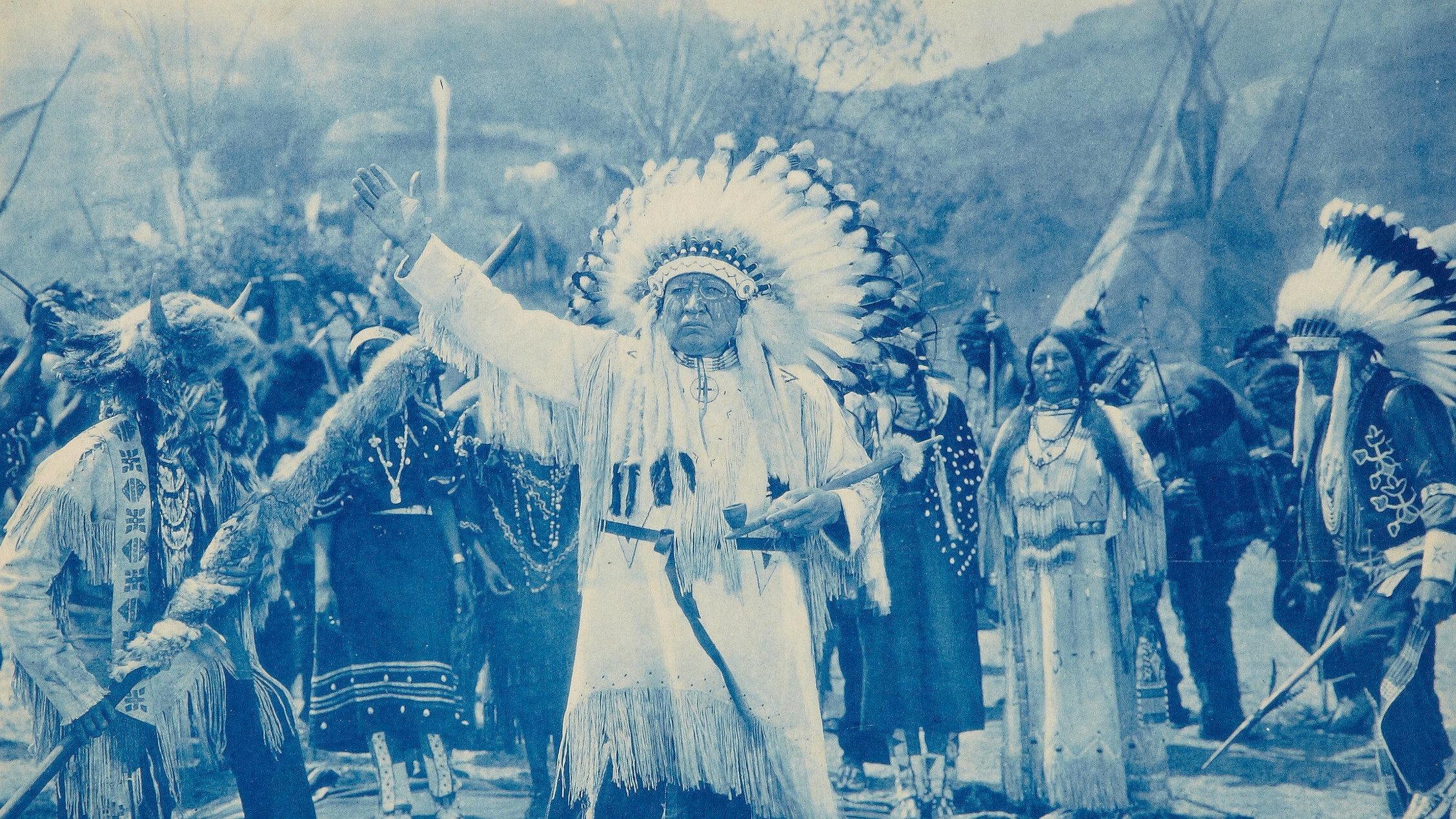 The Indians Are Coming 1930 movie scene