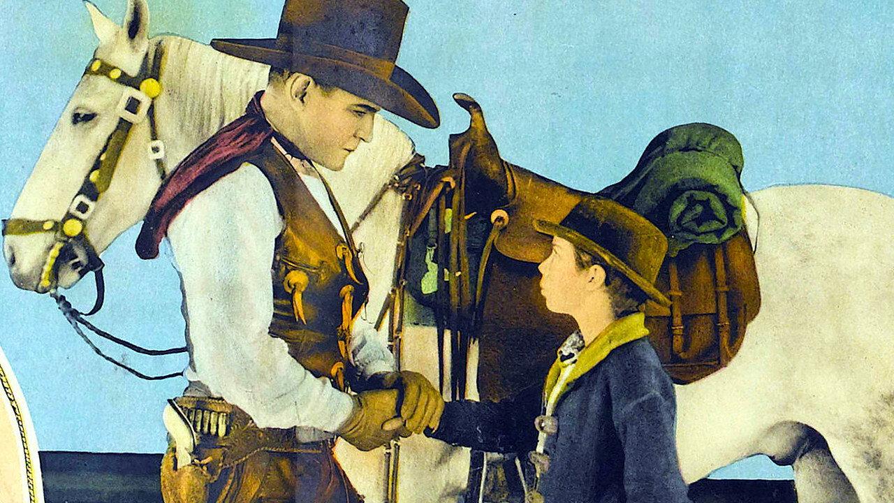 Hills of Peril 1927 movie scene