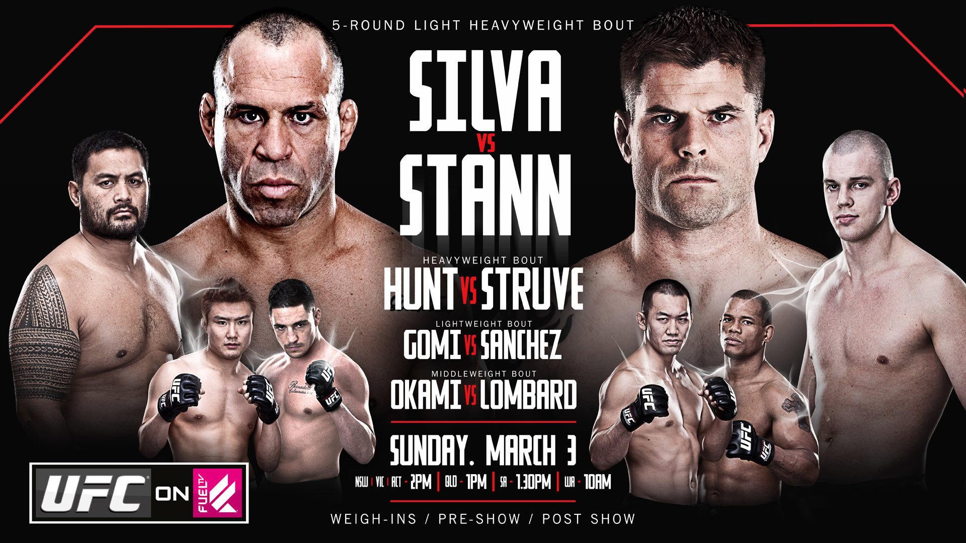 UFC on Fuel TV 8: Silva vs. Stann 2013 movie scene
