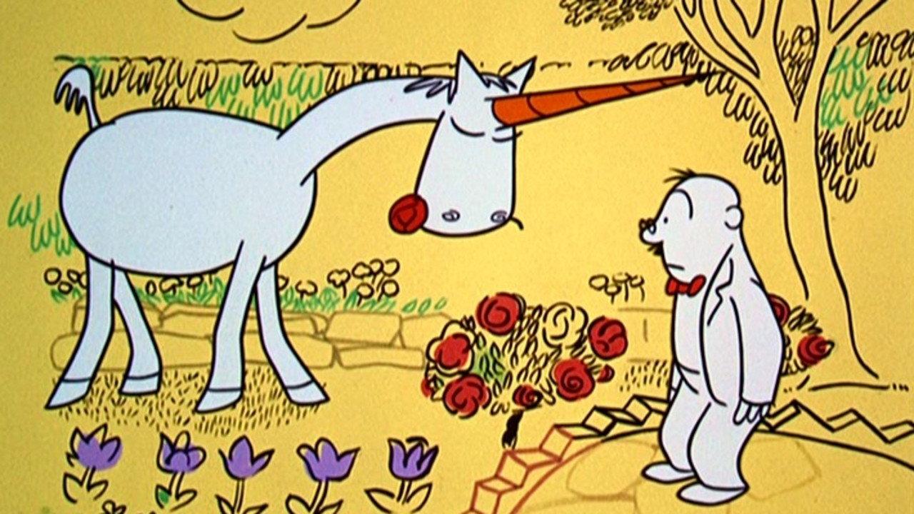 The Unicorn in the Garden 1953 movie scene