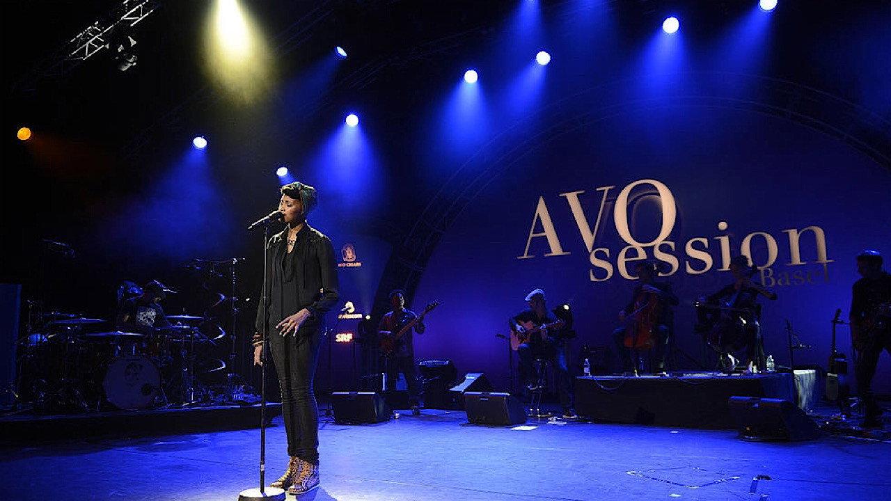 Imany plays Avo Session 2012 movie scene