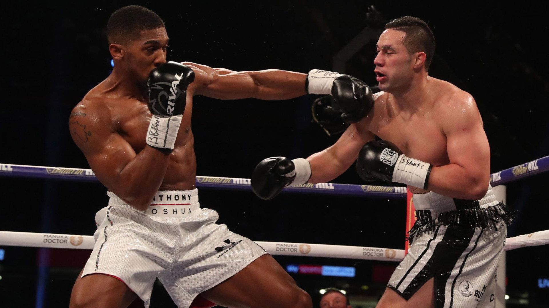 Anthony Joshua vs. Joseph Parker 2018 movie scene