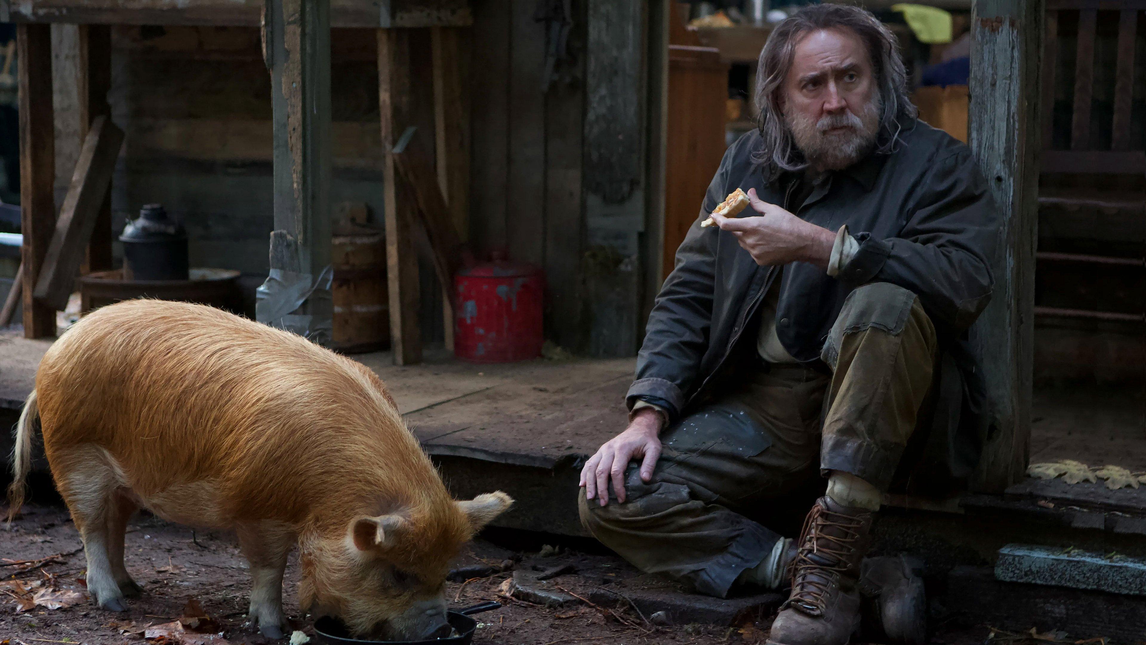 Pig 2021 movie scene