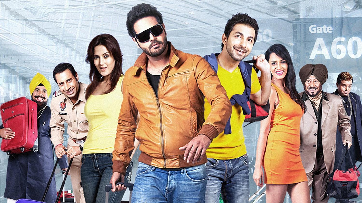 Jatt Airways 2013 movie scene