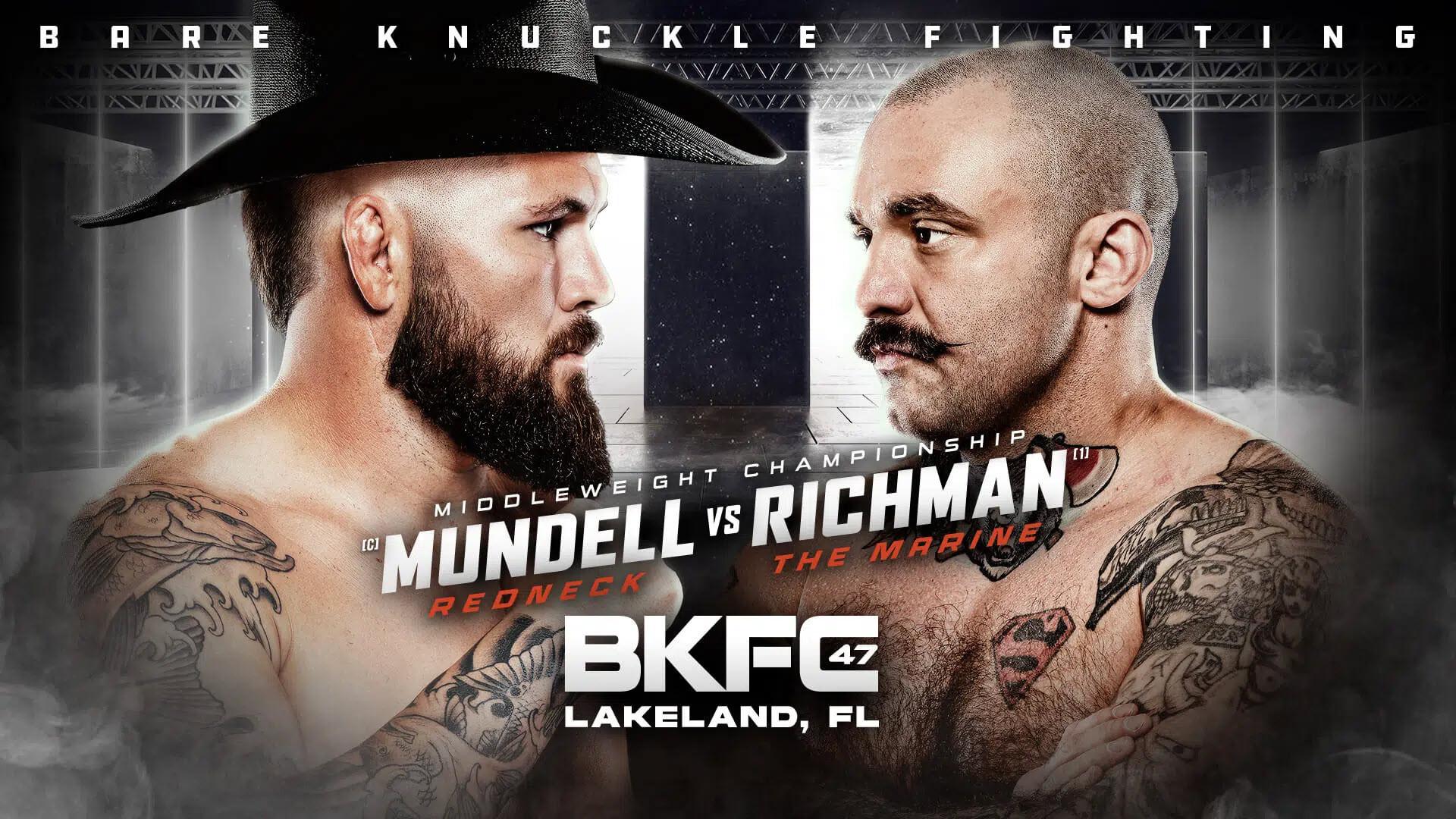BKFC 47: Mundell vs. Richman 2023 movie scene
