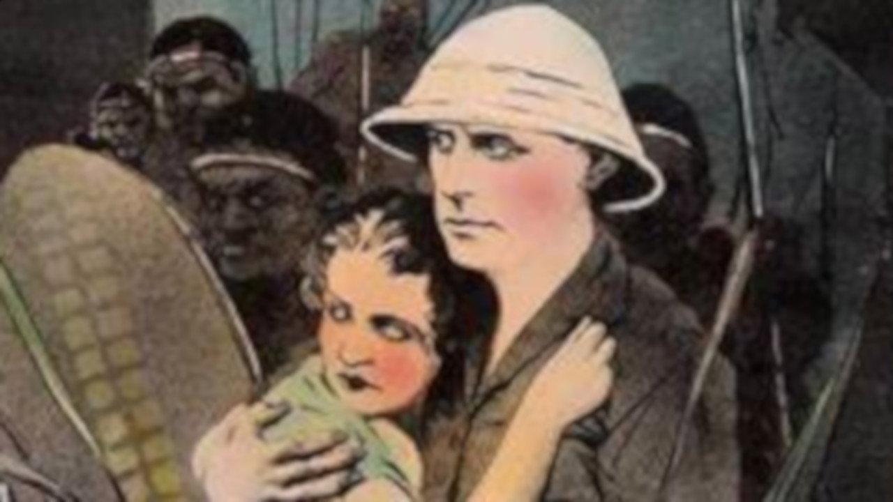 White Man 1924 movie scene