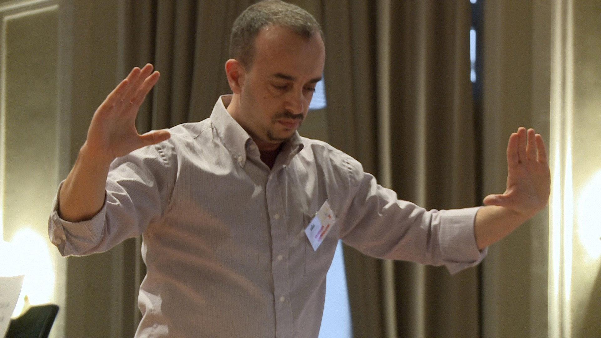 One Minute for Conductors 2013 movie scene
