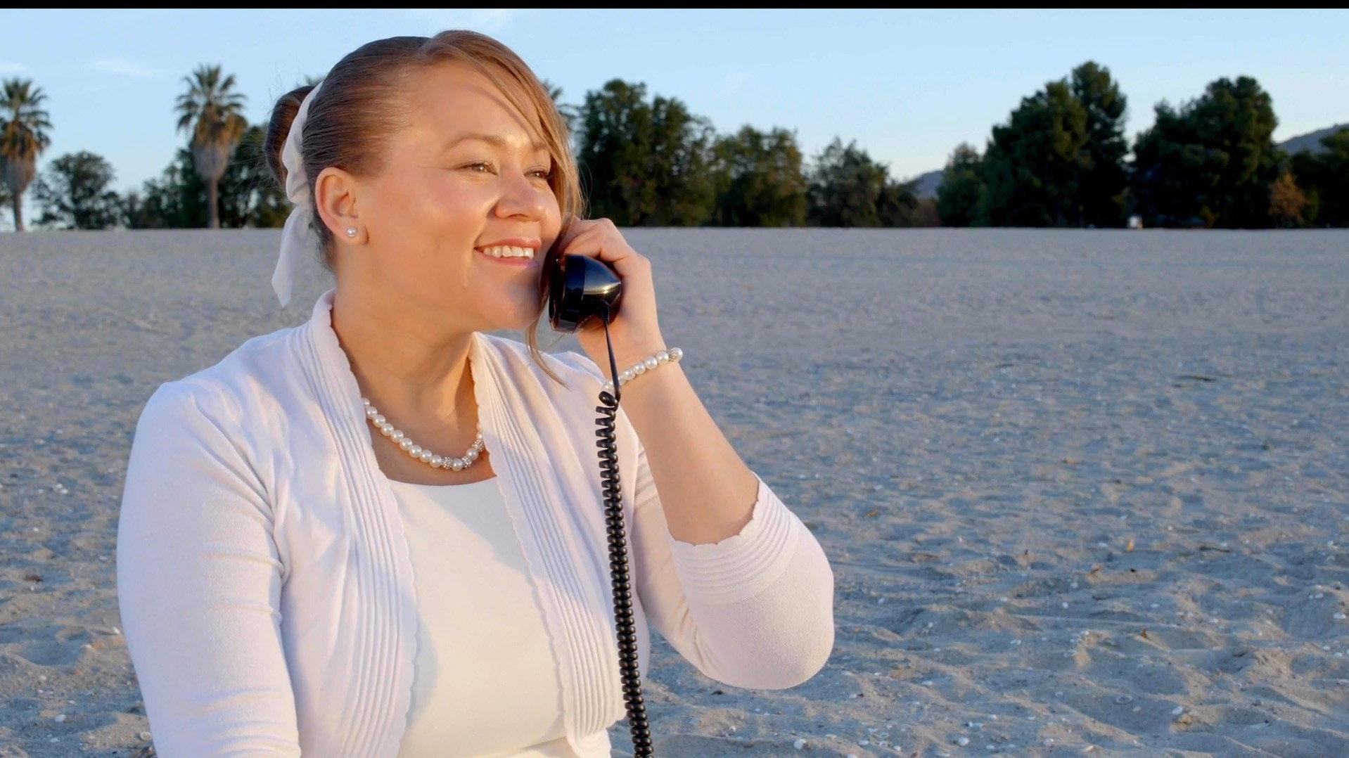A Phone Call From Paradise 2025 movie scene