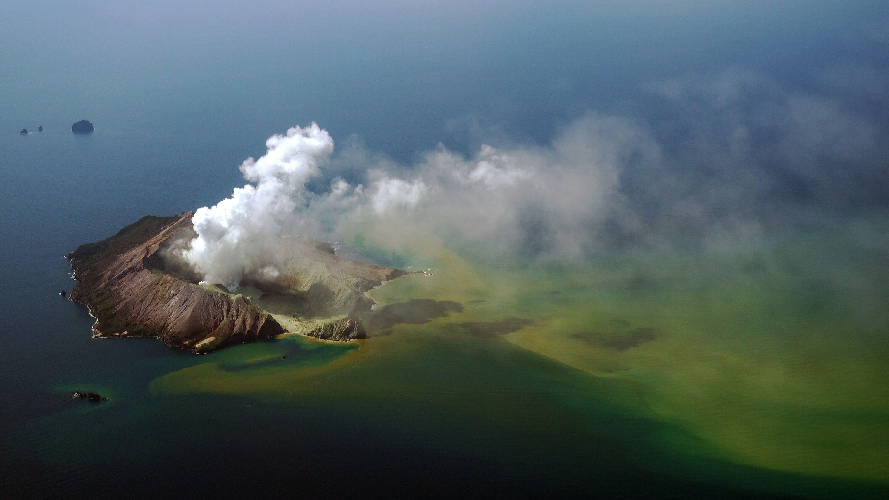 The Volcano: Rescue from Whakaari 2022 movie scene