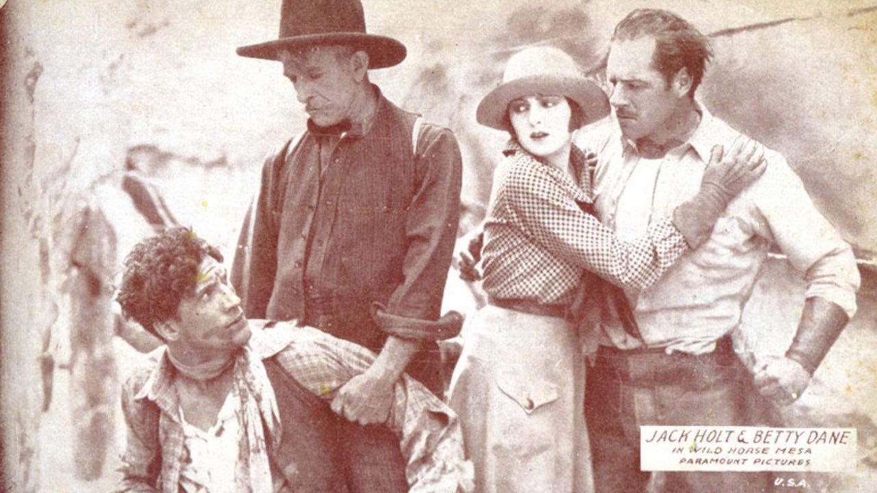 Wild Horse Mesa 1925 movie scene