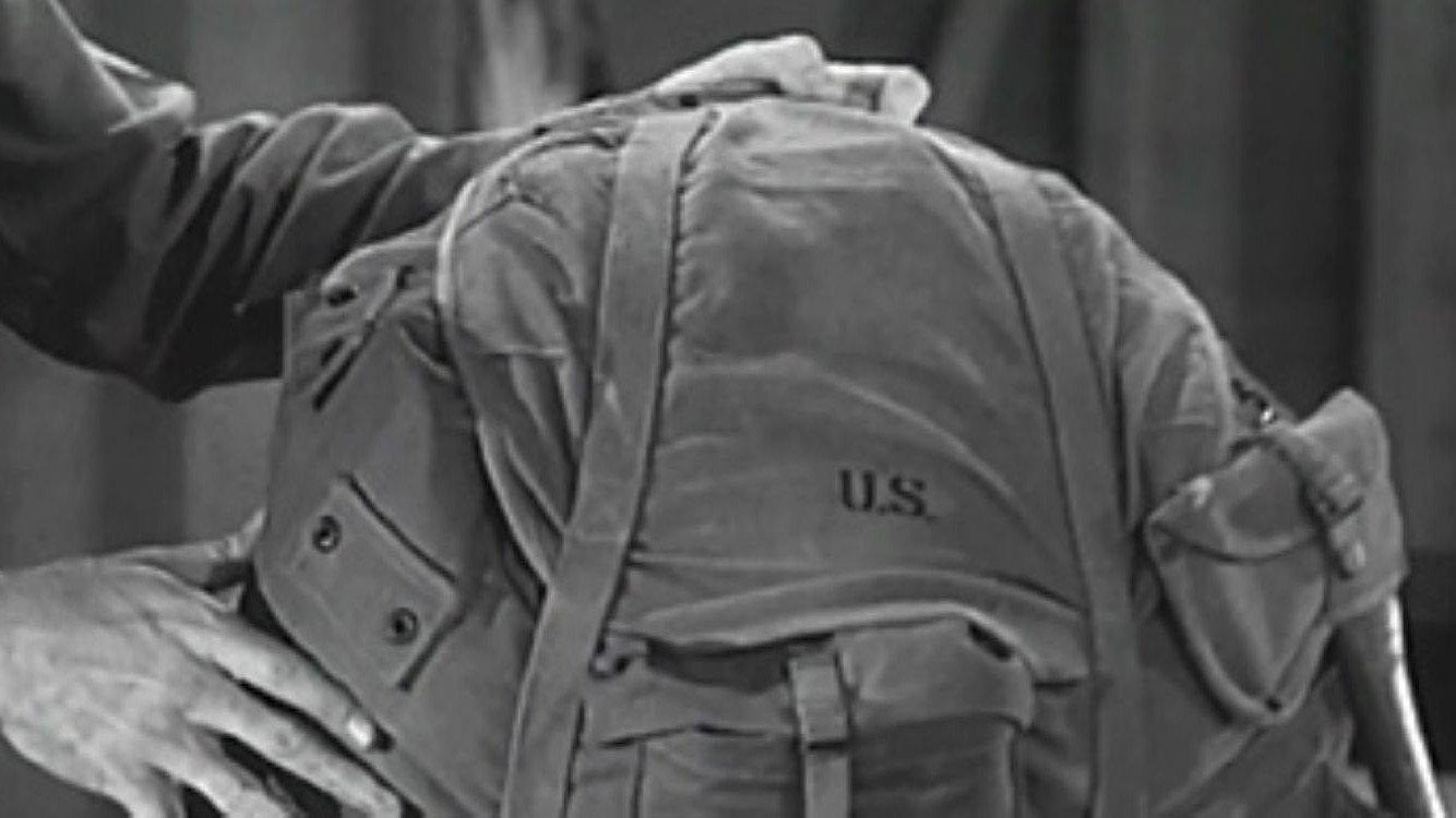 Ski Equipment 1942 movie scene