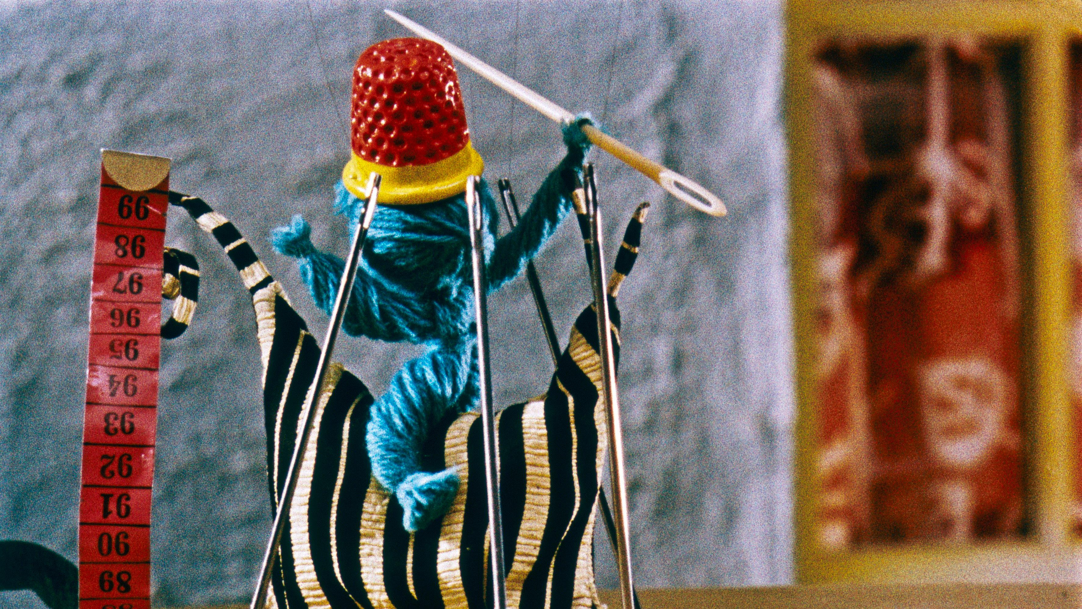Two Balls of Wool 1963 movie scene