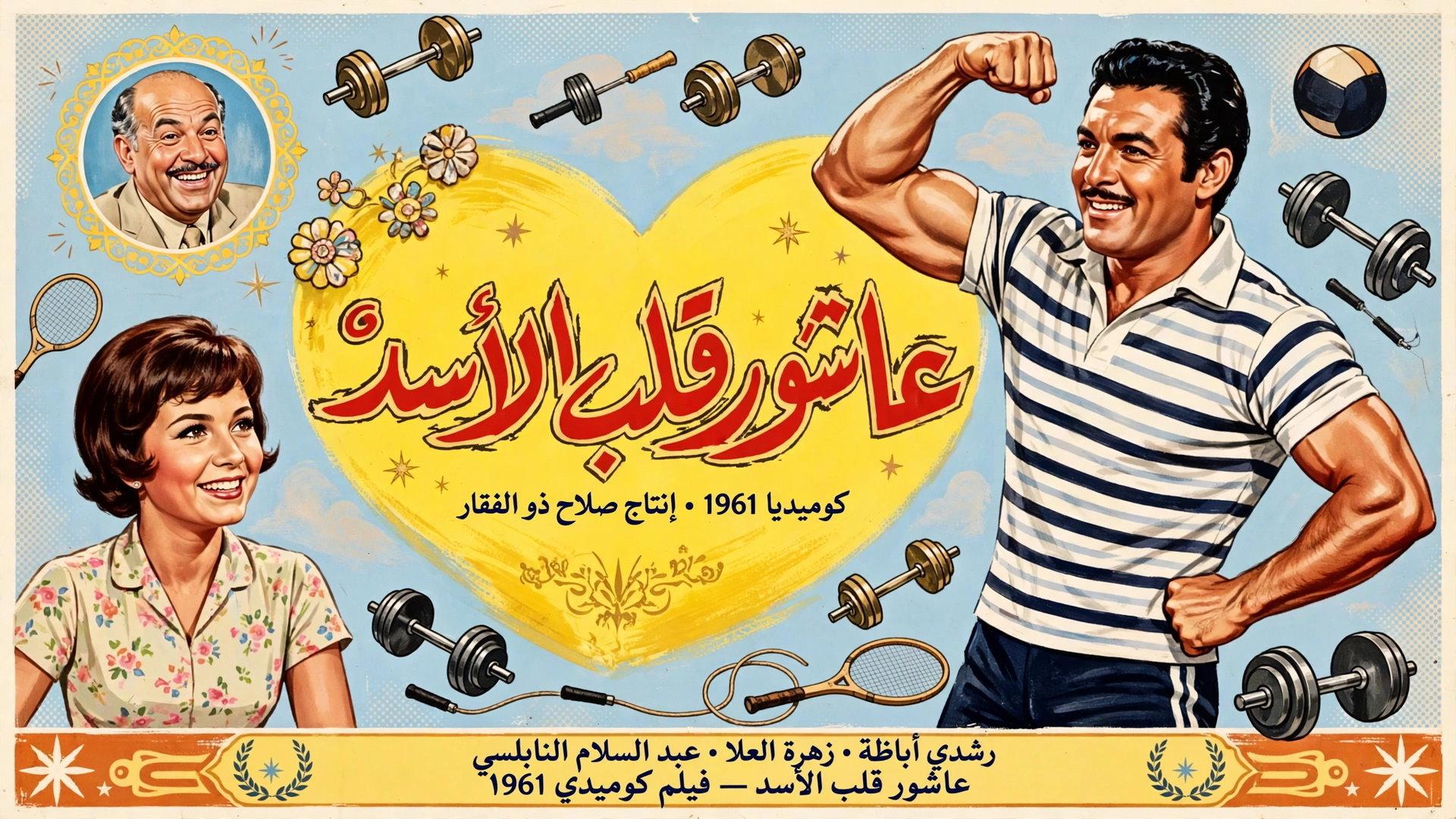 Ashour The Lion's Heart 1961 movie scene