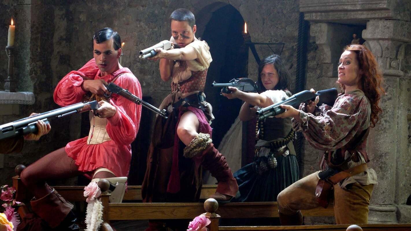Robber Girls 2009 movie scene