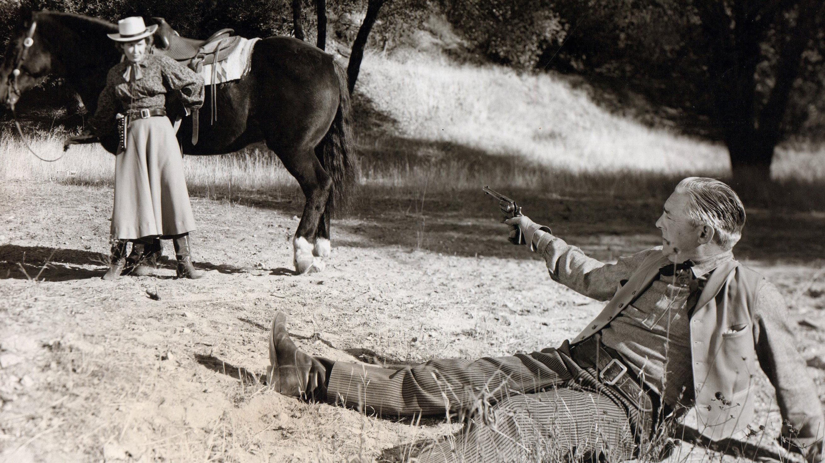 Gun Runner 1949 movie scene