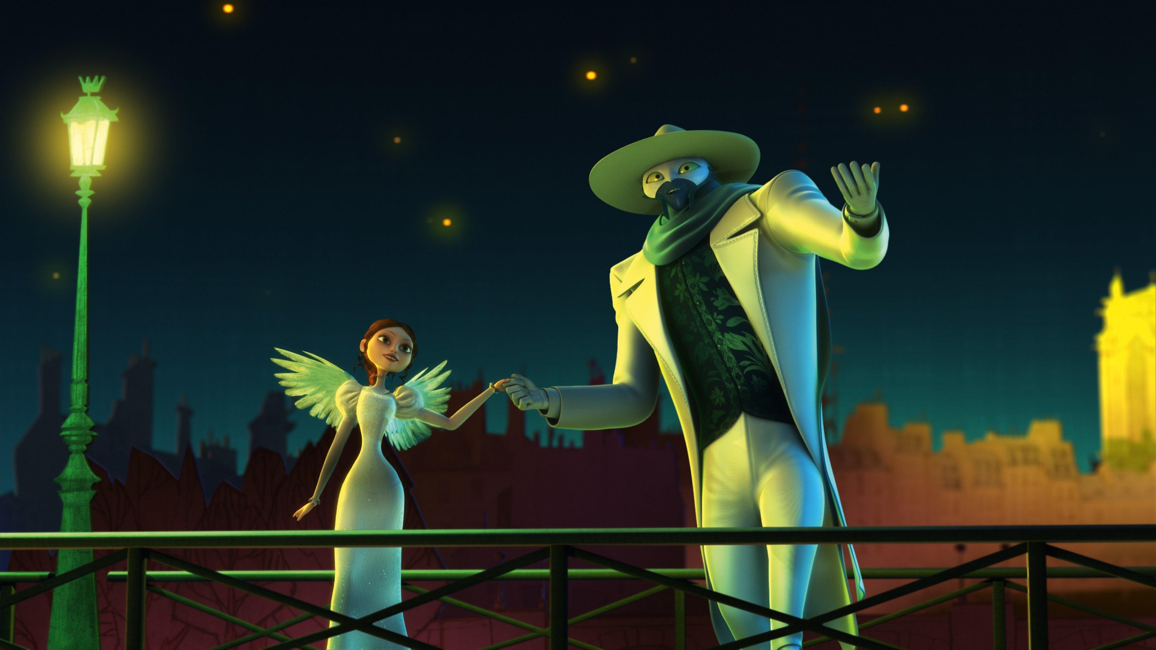 A Monster in Paris 2011 movie scene