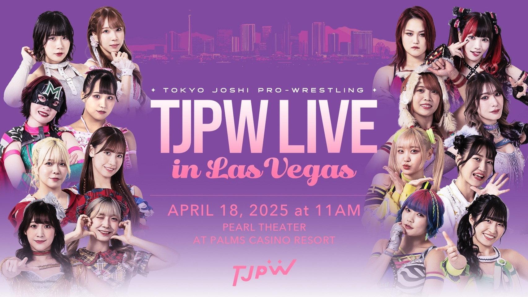 TJPW Live in Las Vegas 2025 movie scene