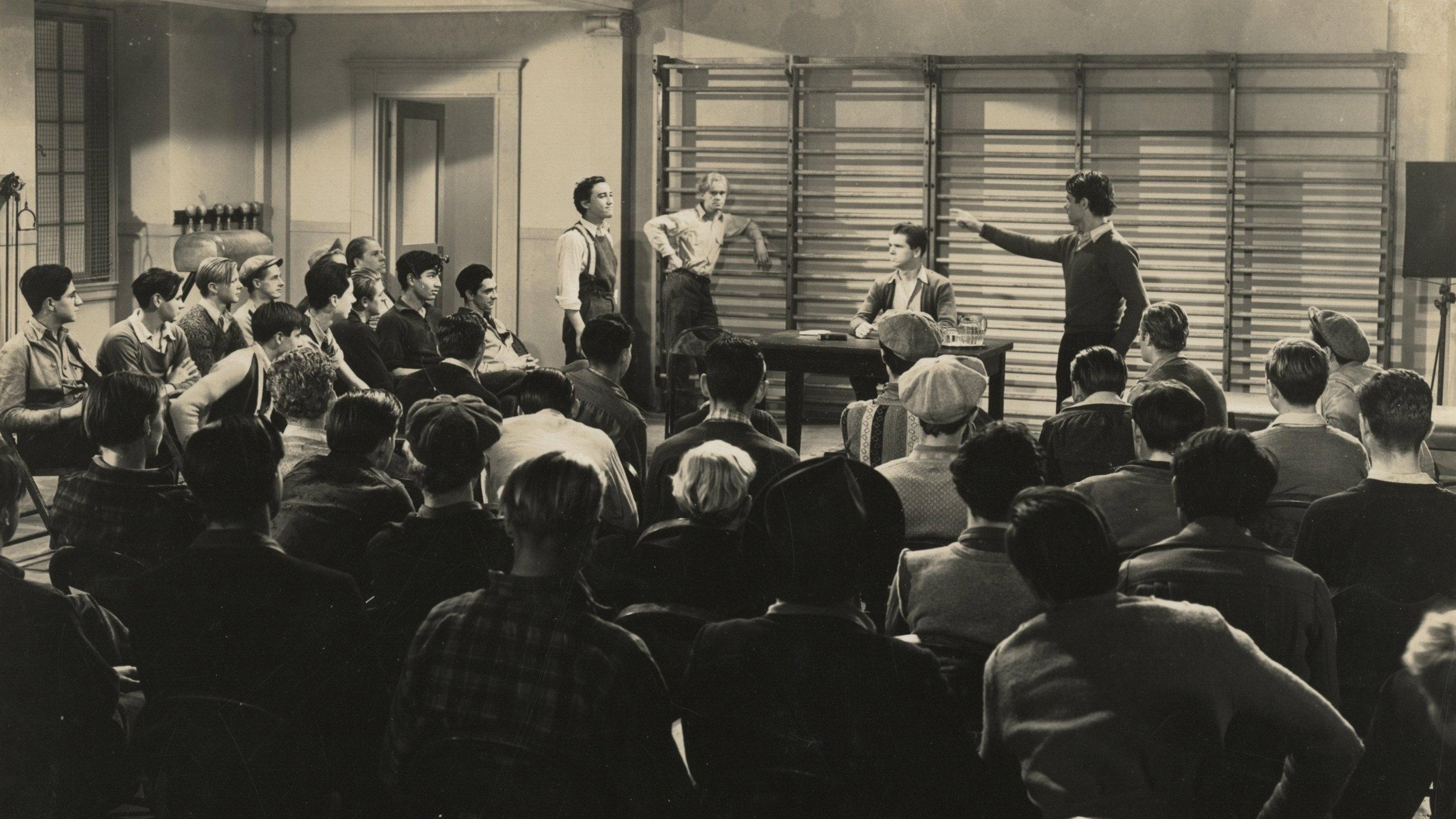 Newsboys' Home 1938 movie scene