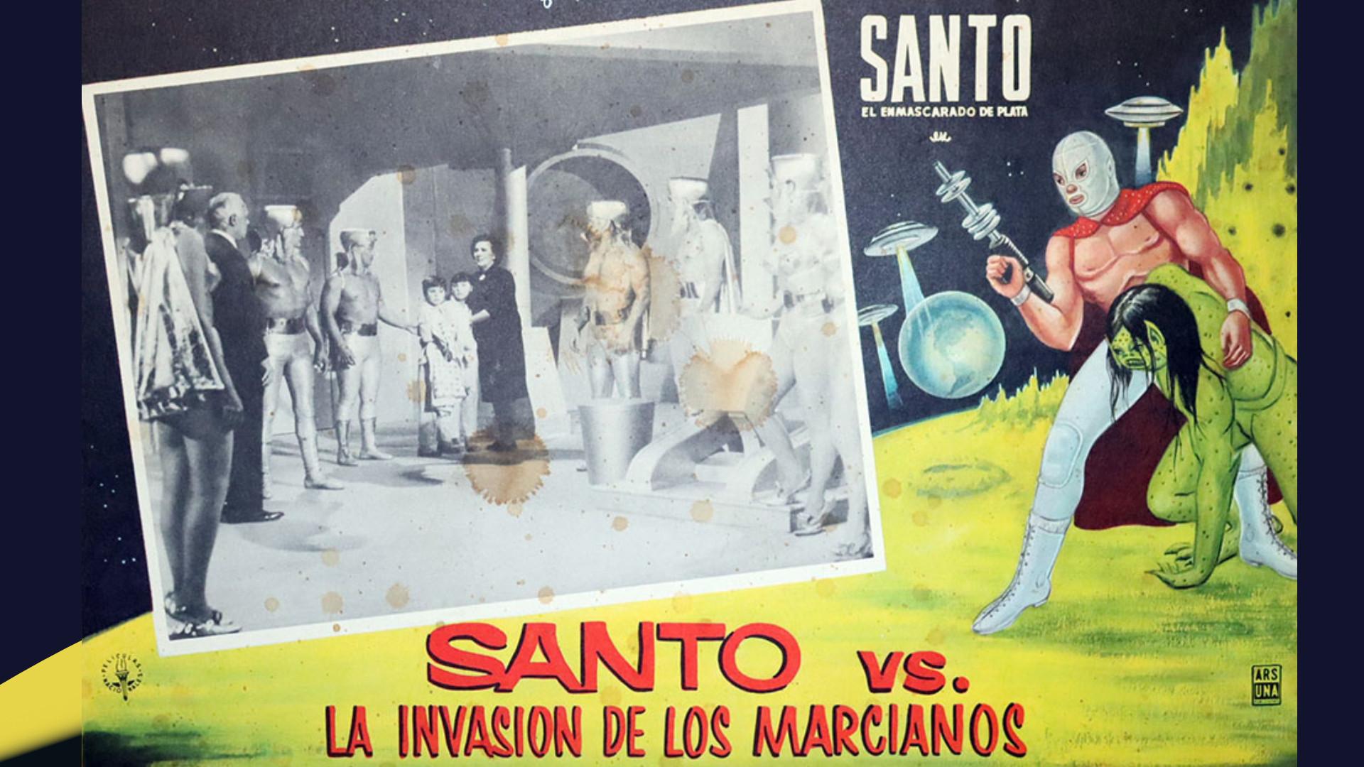 Santo vs. the Martian Invasion 1967 movie scene