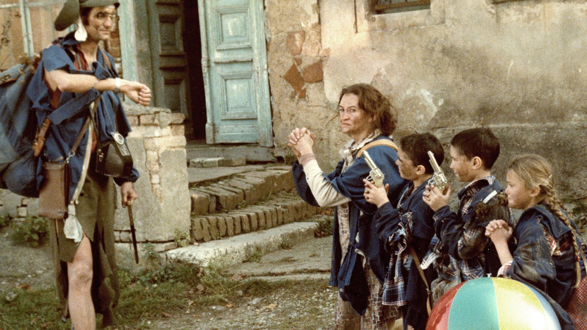 Prague Five 1989 movie scene