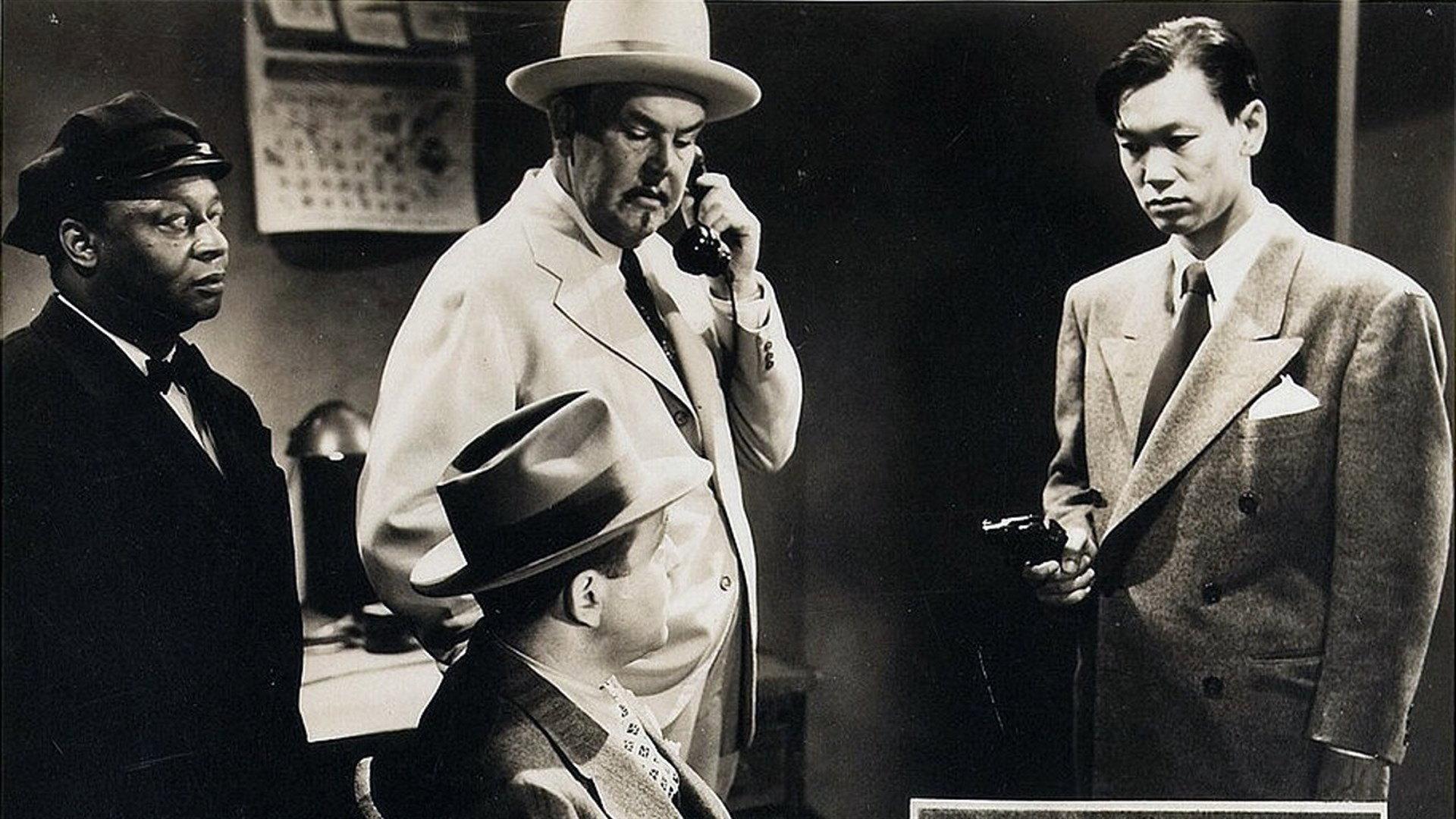Dark Alibi 1946 movie scene