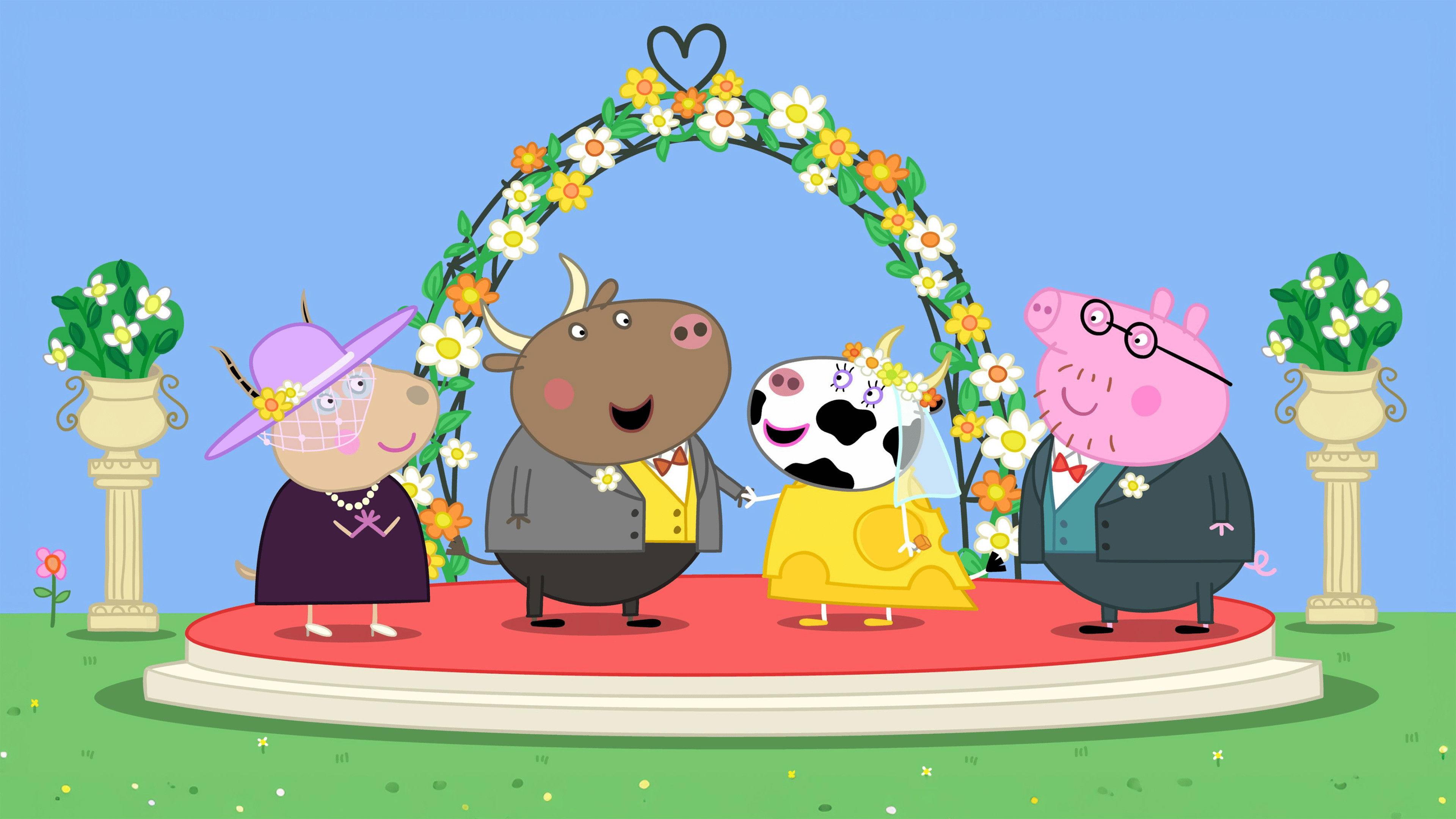 Peppa Pig: Wedding Party! 2024 movie scene