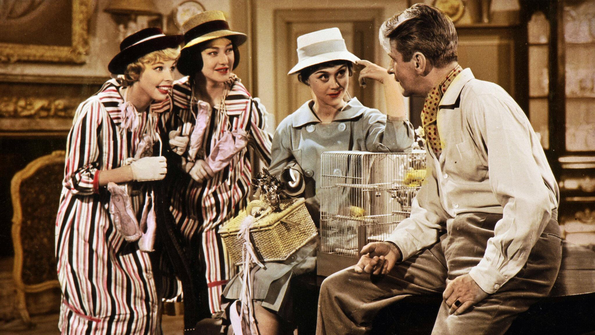 Miss April 1958 movie scene