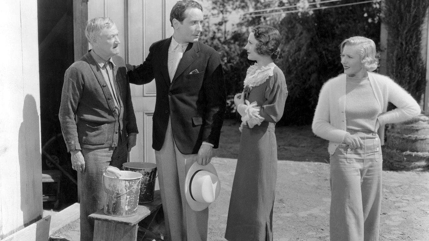 Party Wire 1935 movie scene