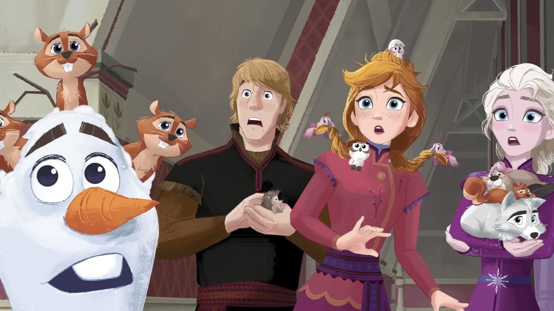 Animals of Arendelle: Lost and Found 2025 movie scene