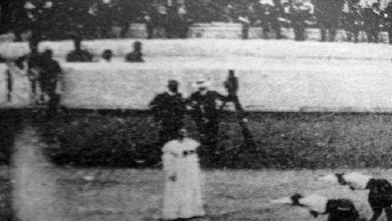 Intercalated Games 1906 movie scene