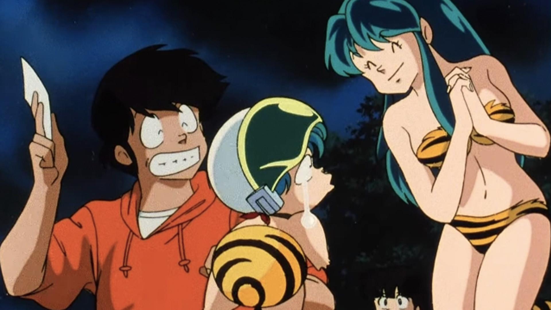 Urusei Yatsura: Goat and Cheese 1989 movie scene