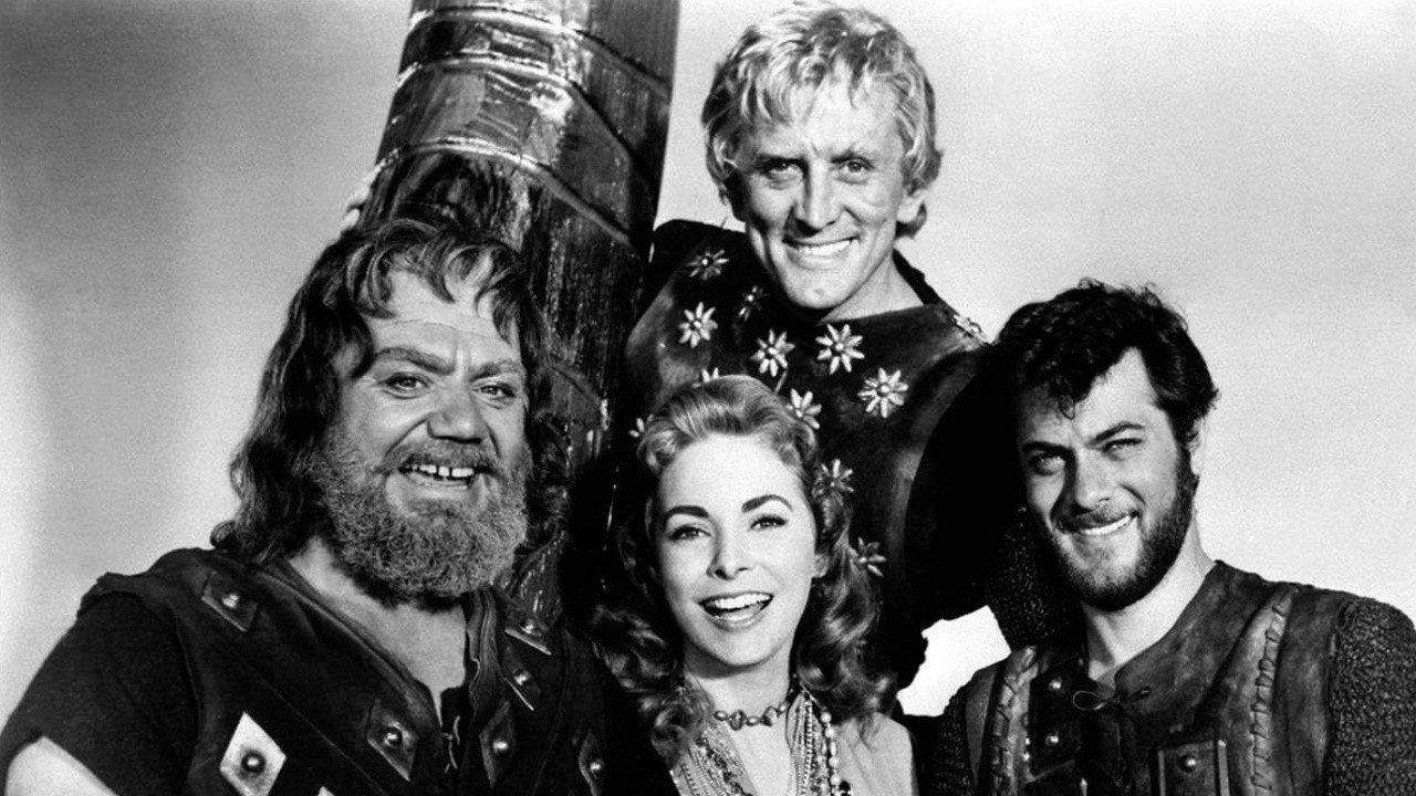 The Vikings 1958 movie scene