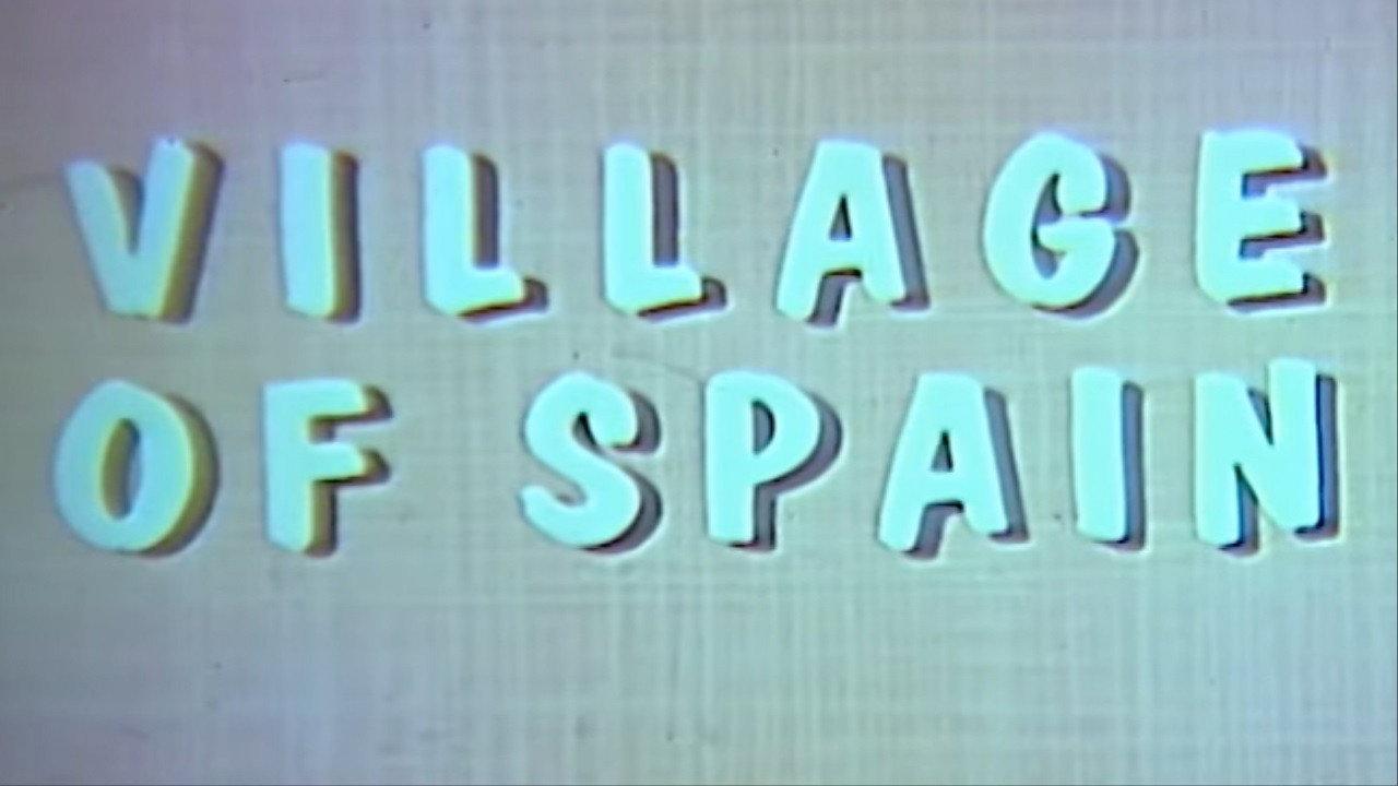 Village of Spain 1957 movie scene