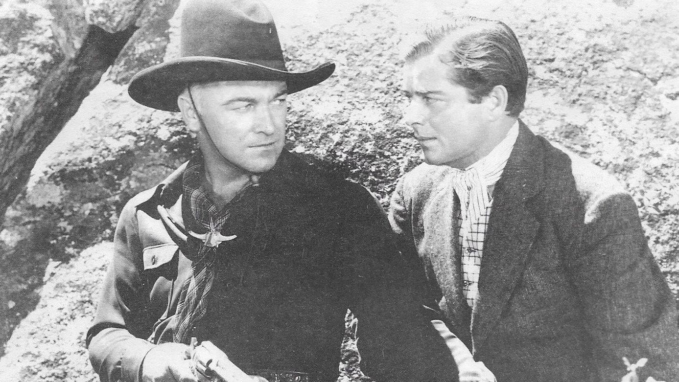 Partners of the Plains 1938 movie scene