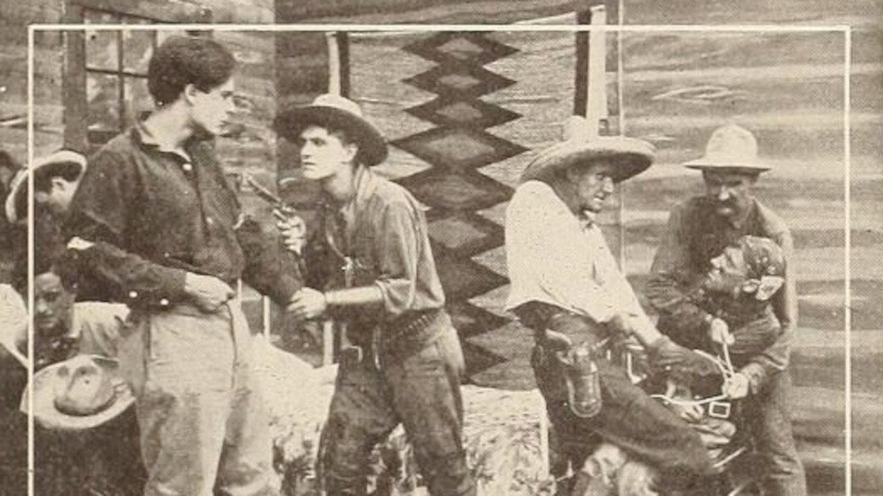 Across the Border 1914 movie scene
