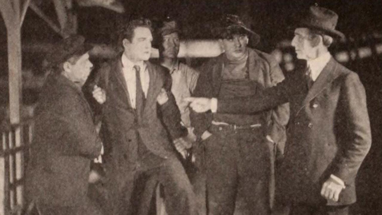 Double Adventure 1921 movie scene