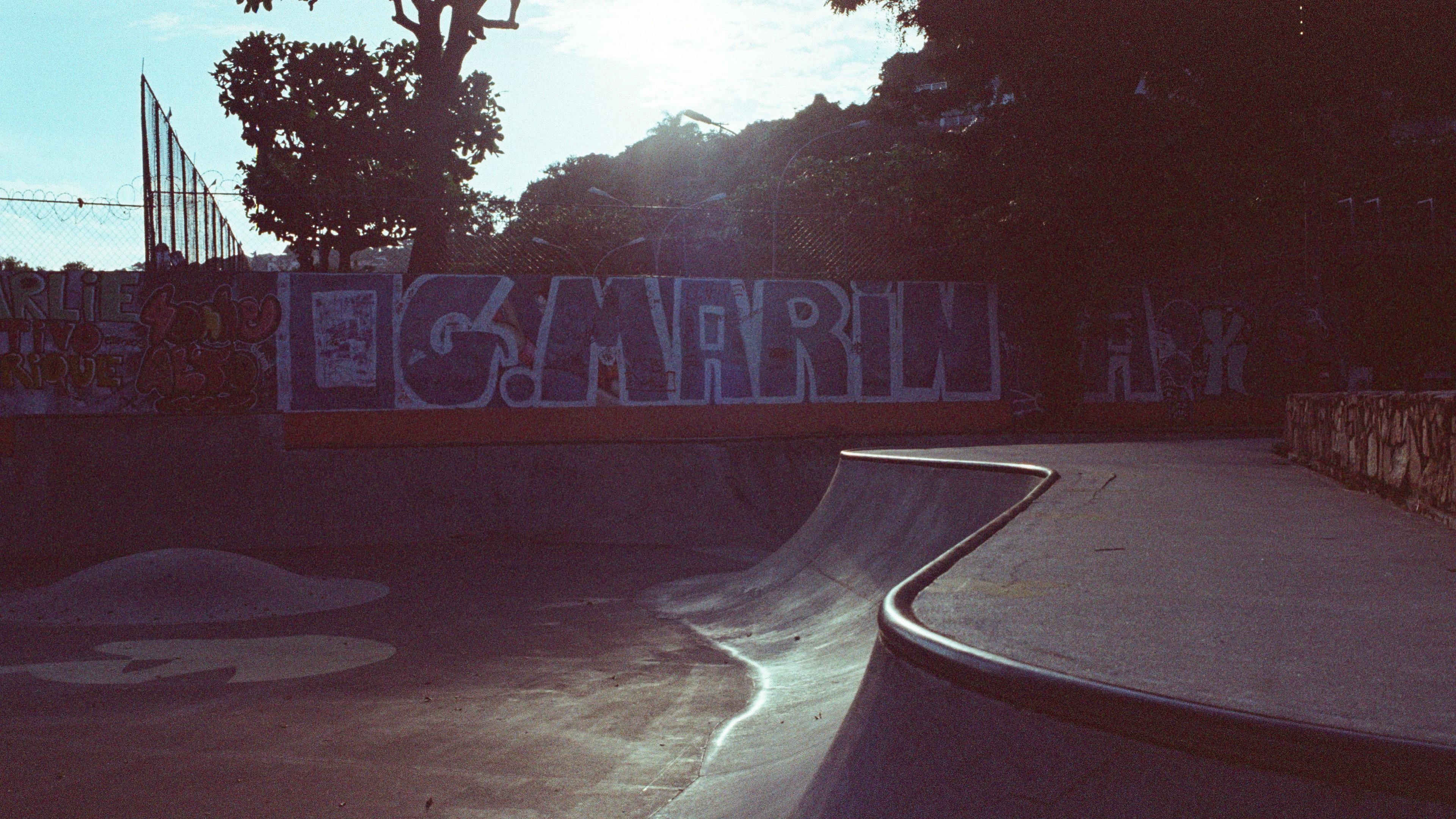 Marina Skatepark 2023 movie scene