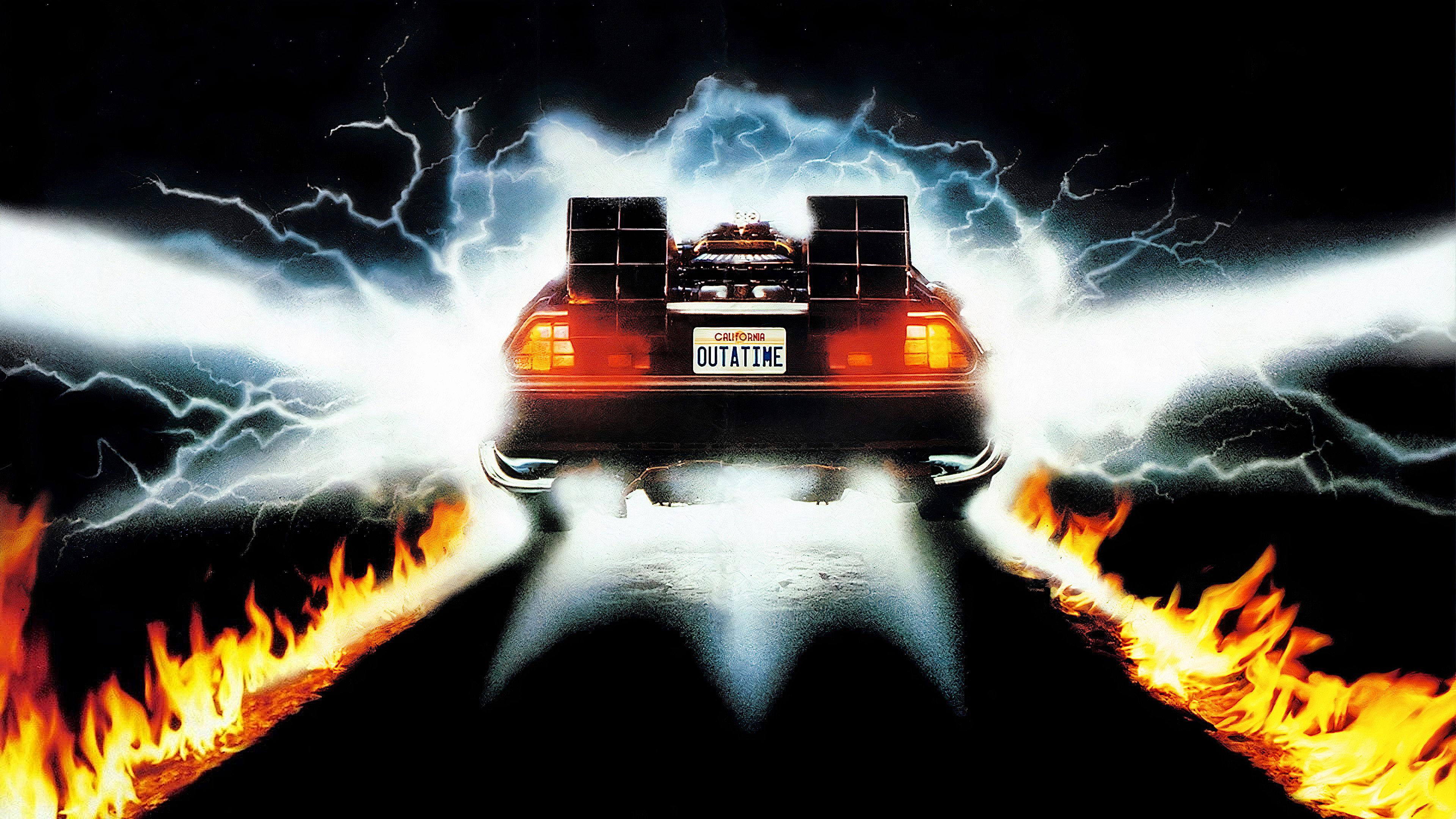 The Making of Back to the Future 1986 movie scene