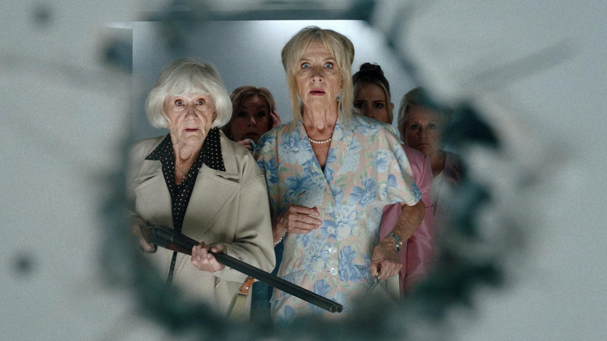 The Pension Heist 2026 movie scene