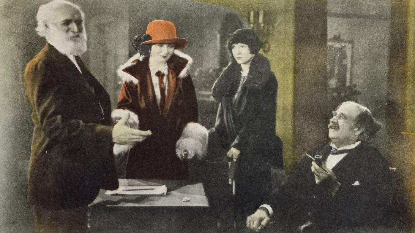 Welcome Home 1925 movie scene
