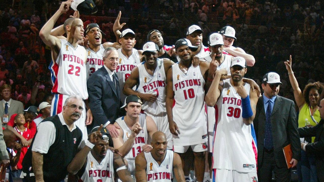 2003-2004 NBA Champions - Detroit Pistons 2004 movie scene